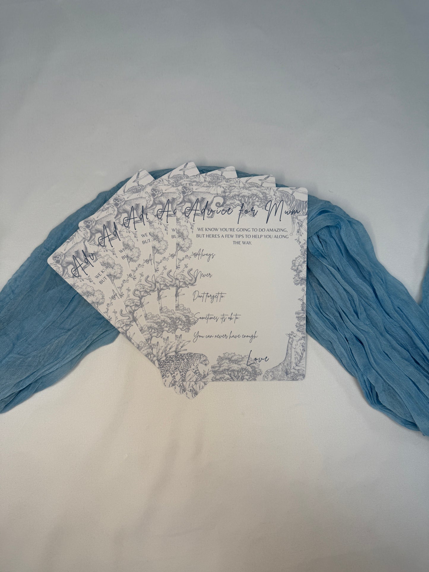 Blue Safari Advice for Mum Cards- Pack of 10