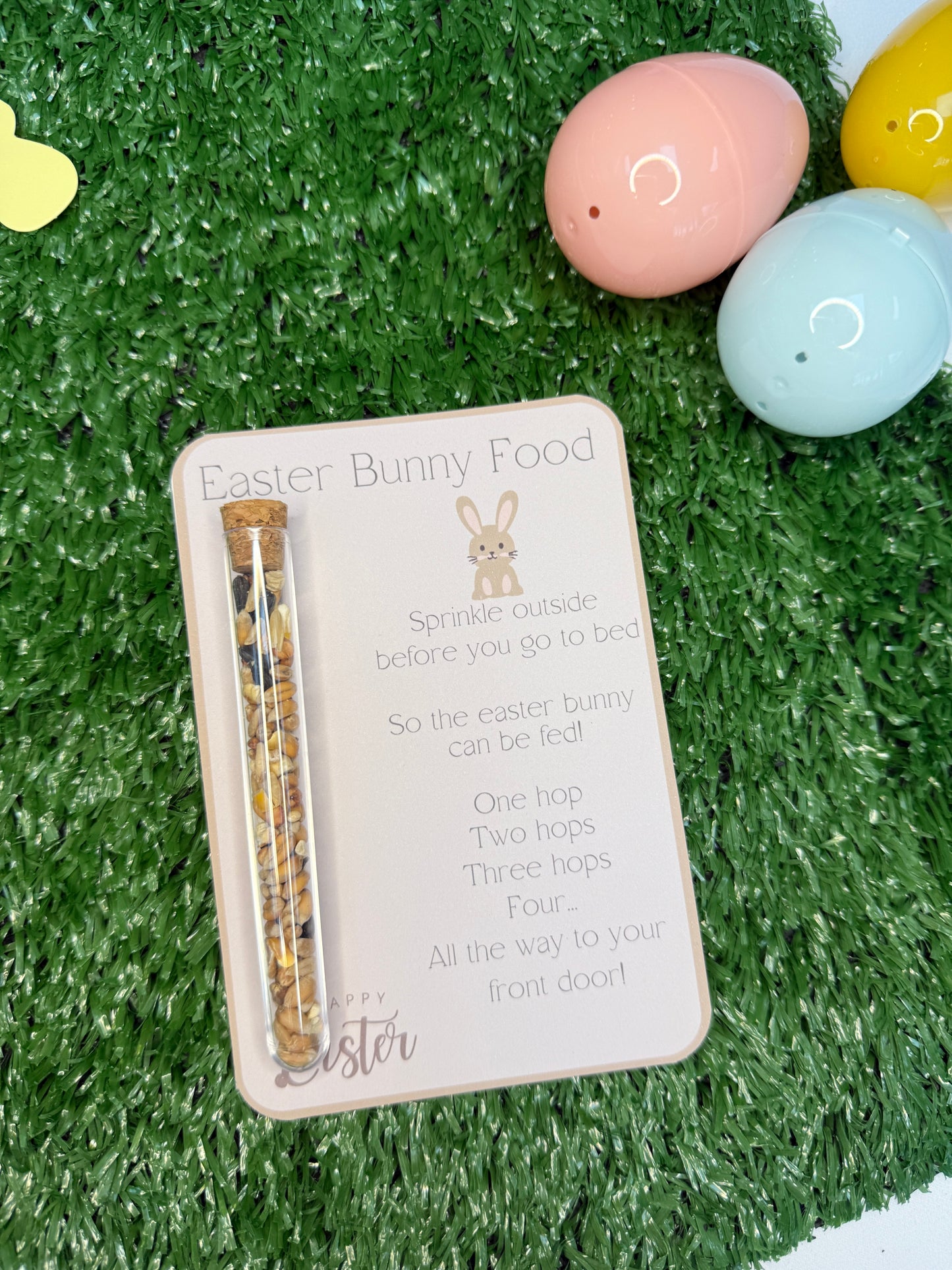 Beige Bunny Easter Bunny Food