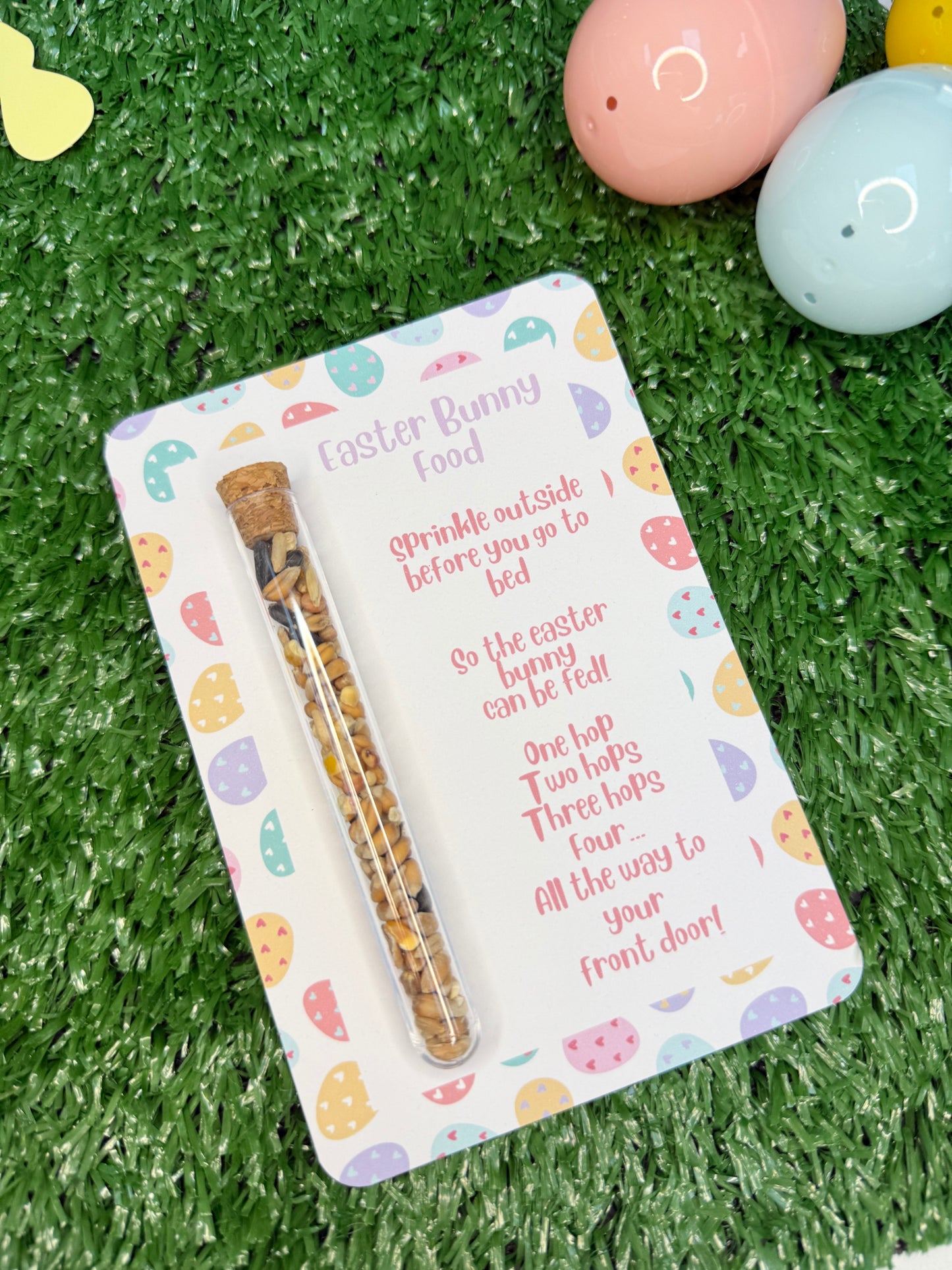 White Egg, Easter Bunny Food