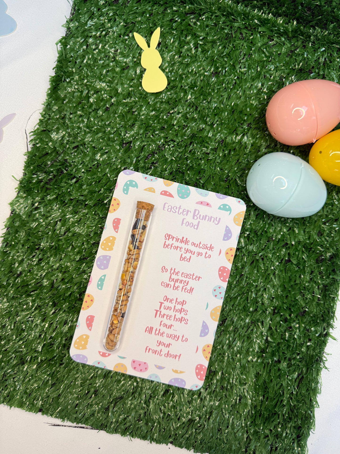 White Egg, Easter Bunny Food