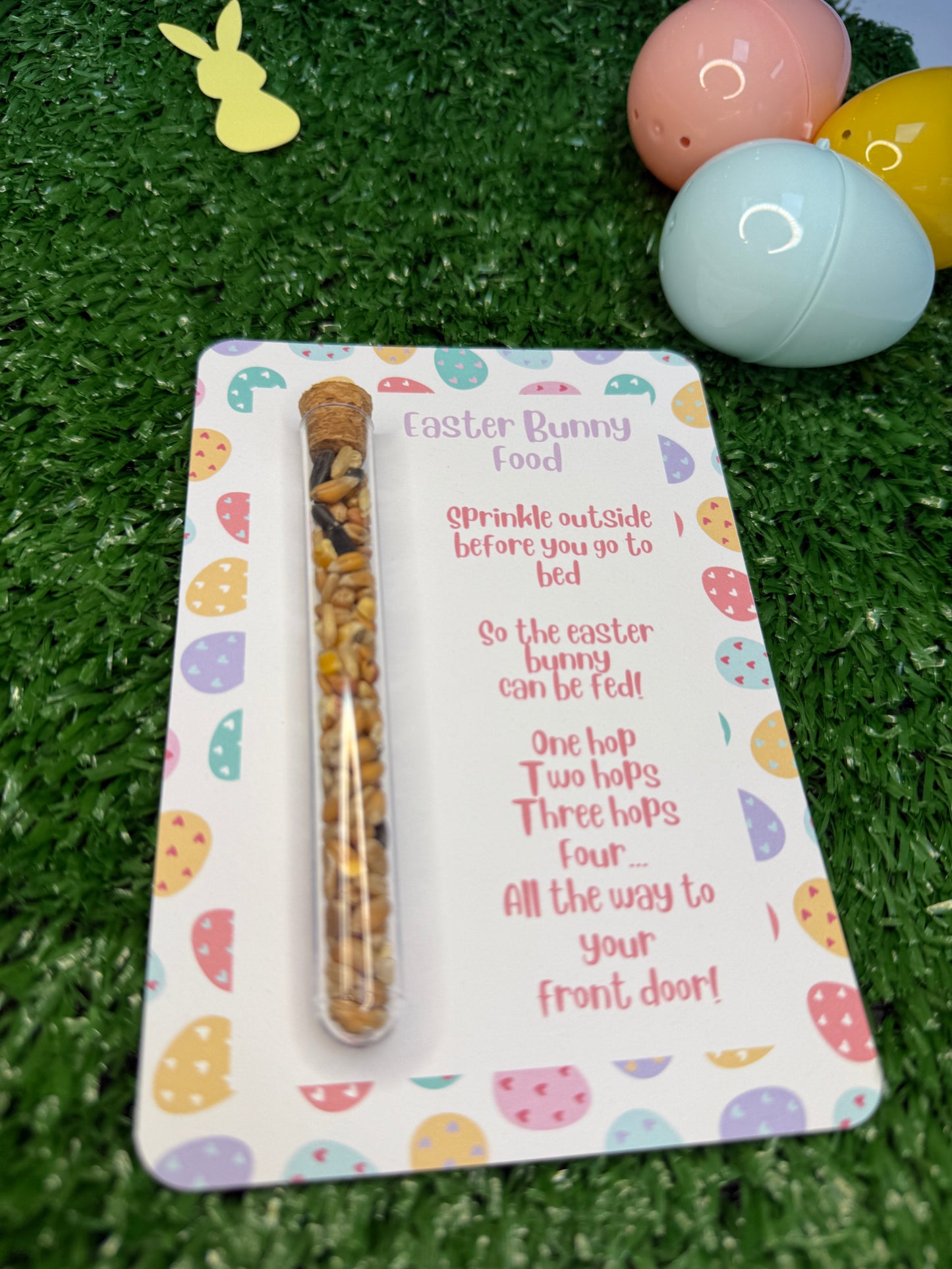 White Egg, Easter Bunny Food