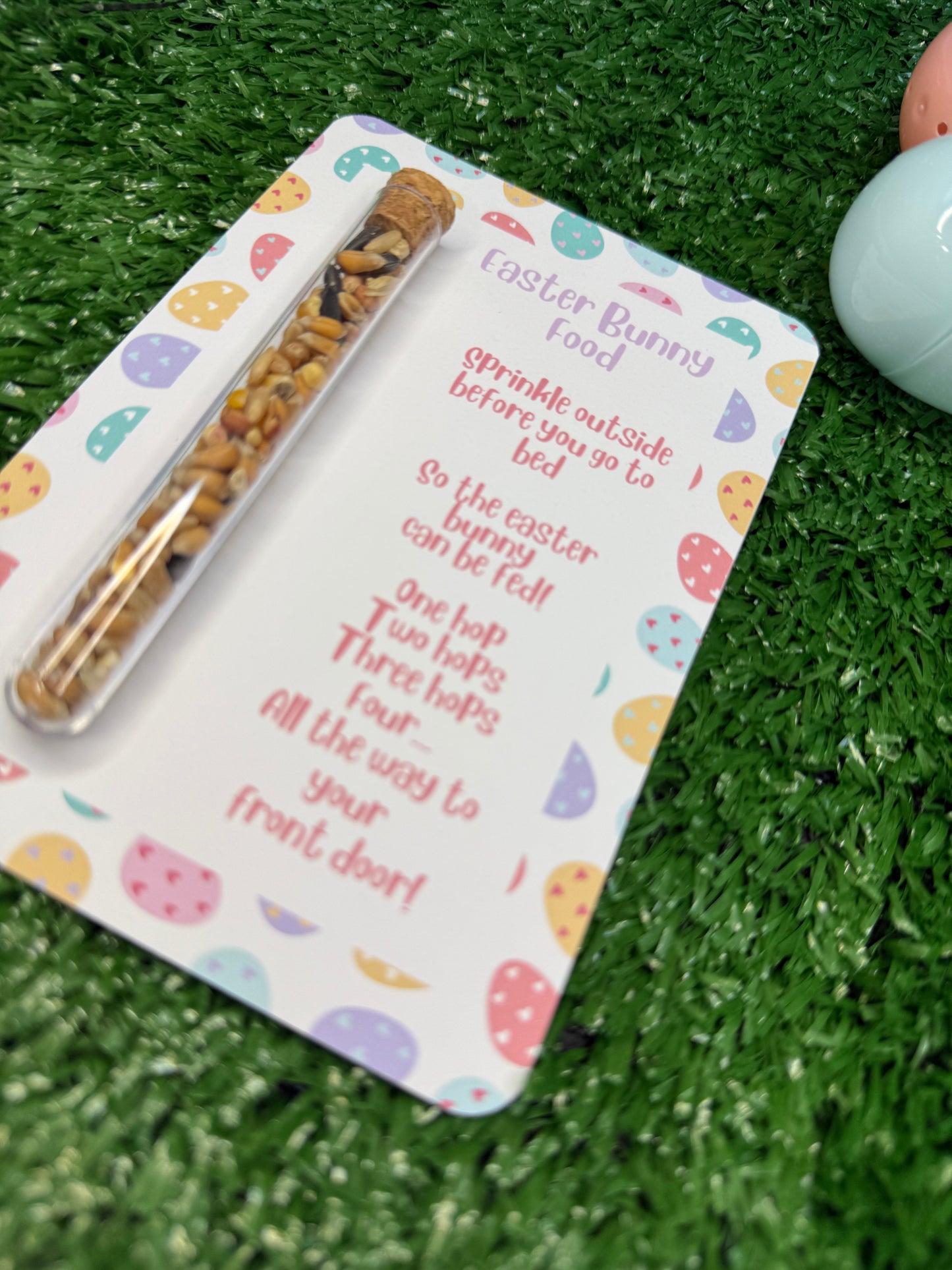 White Egg, Easter Bunny Food