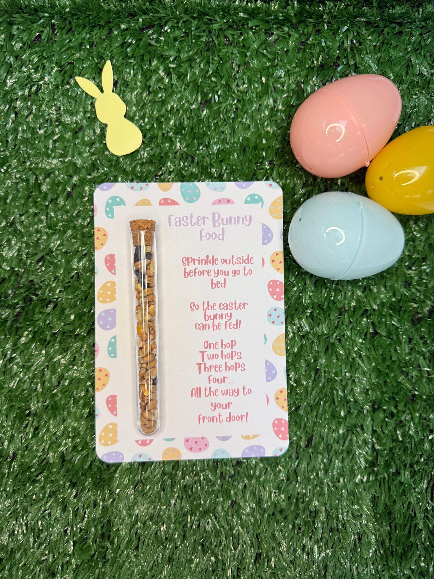 White Egg, Easter Bunny Food