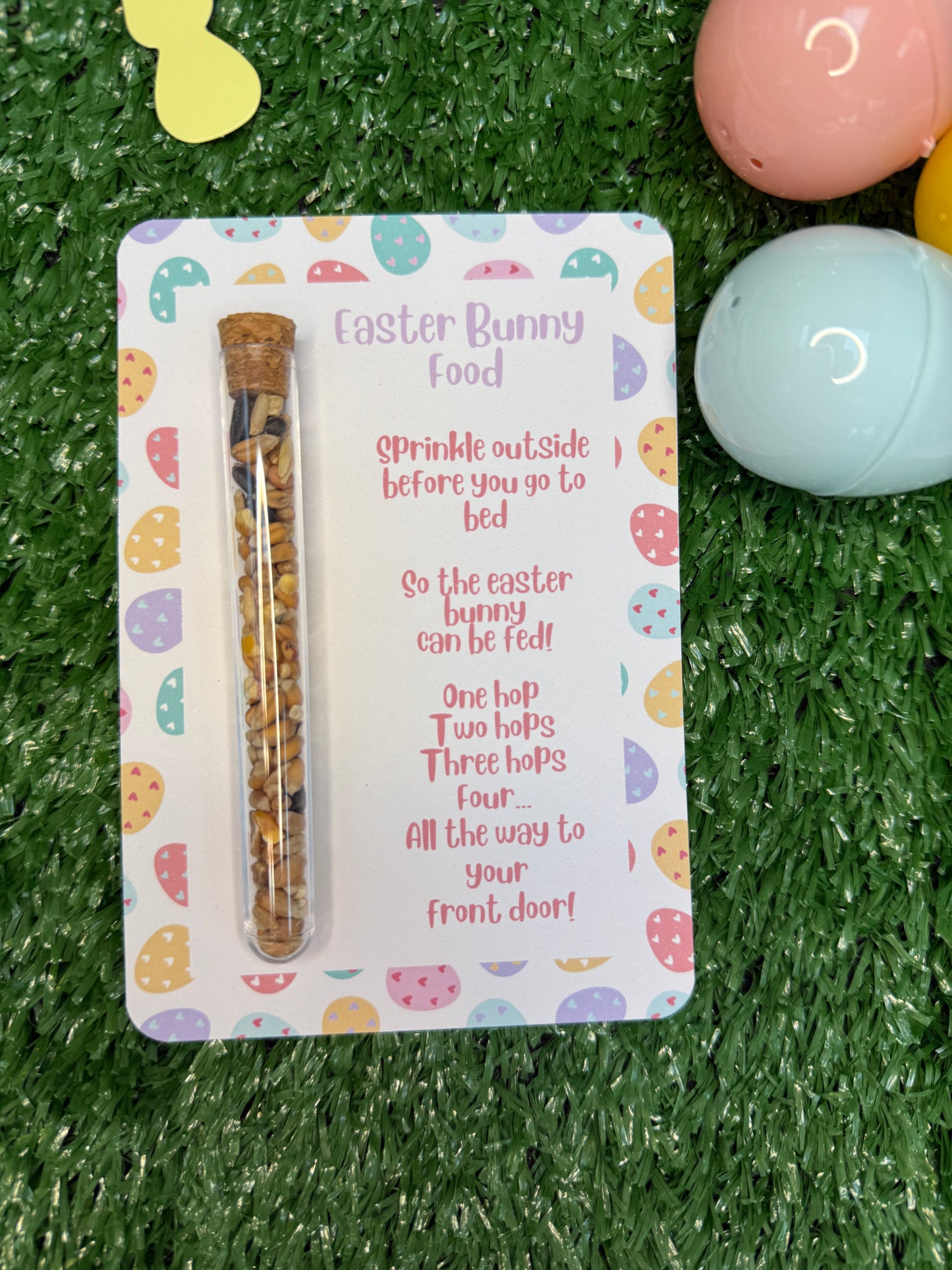 White Egg, Easter Bunny Food