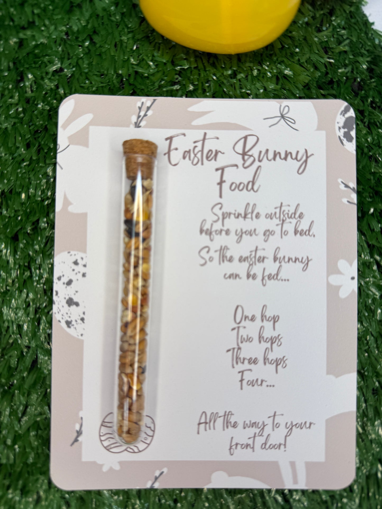 Easter Bunny Food