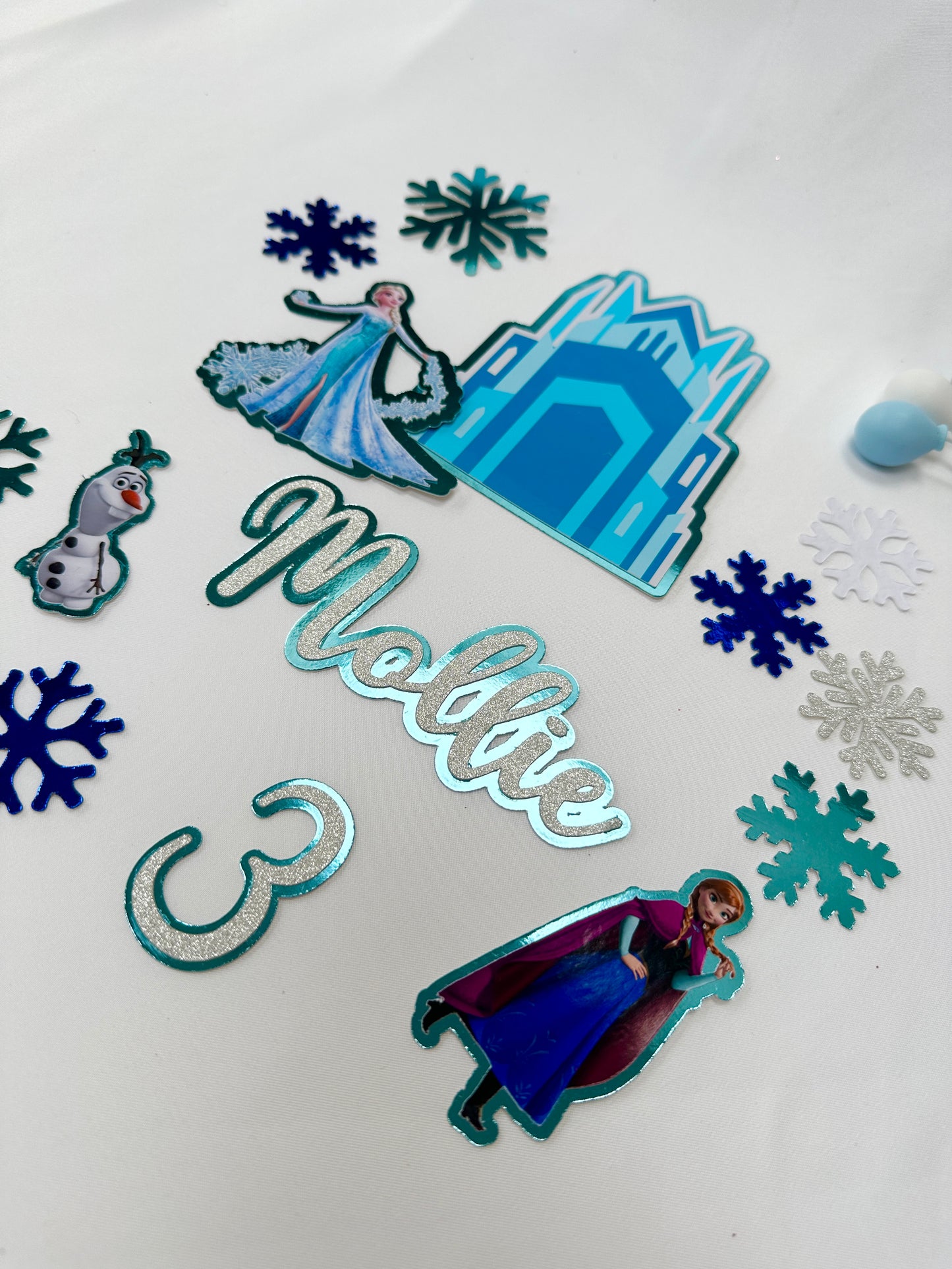 Frozen Cake Topper Set- 16 Piece