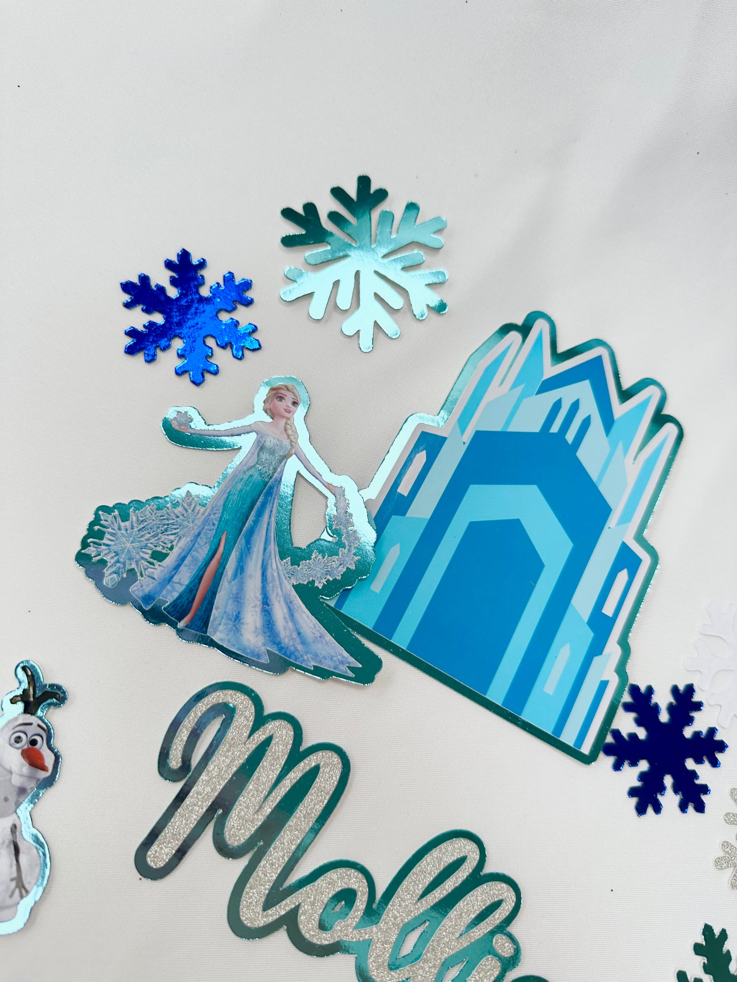 Frozen Cake Topper Set- 16 Piece