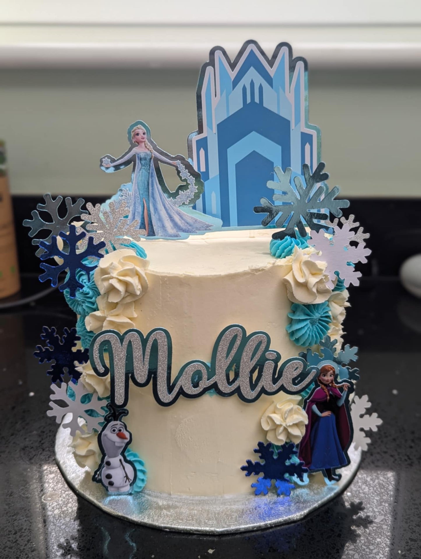 Frozen Cake Topper Set- 16 Piece