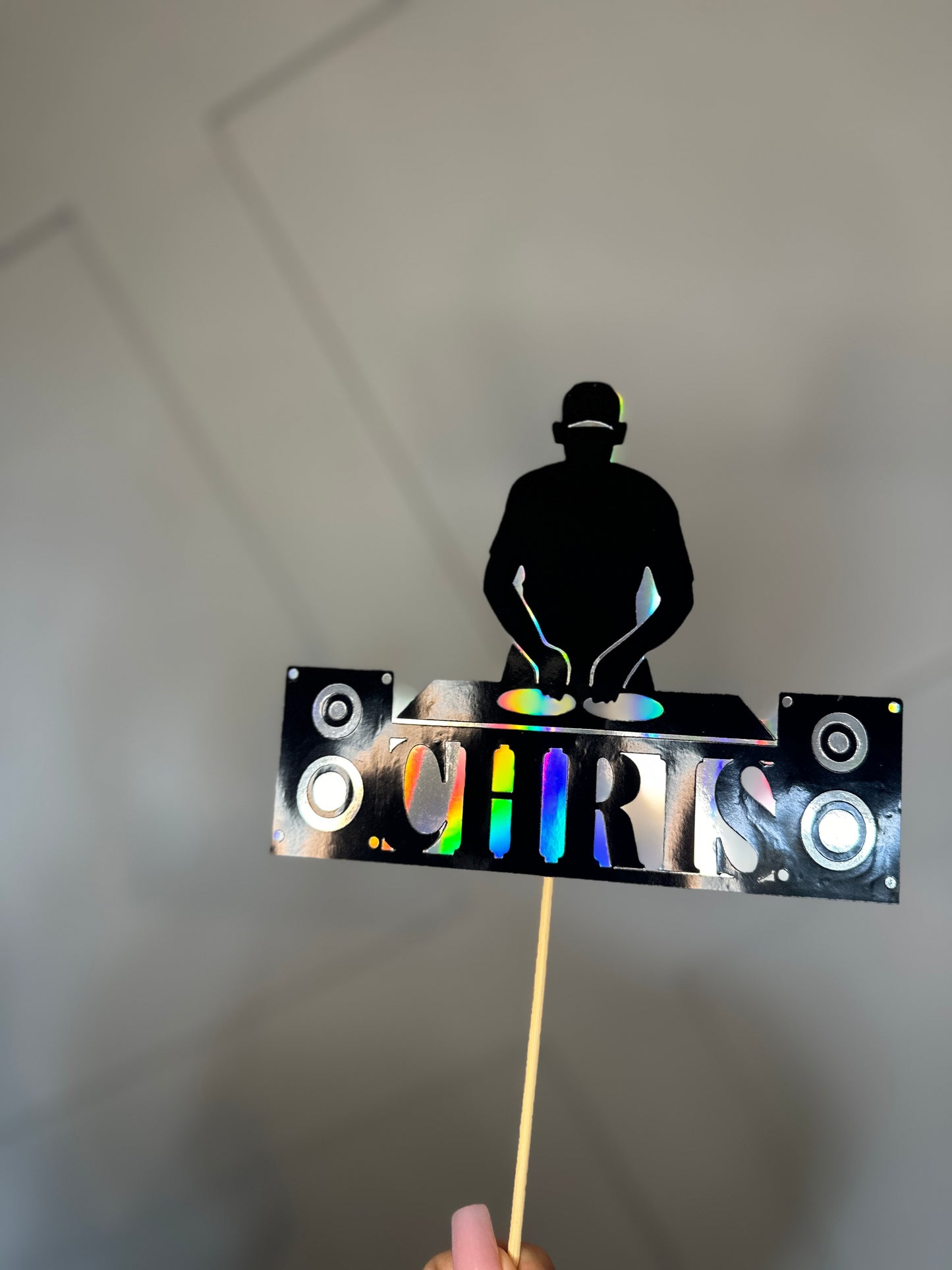 DJ Cake Topper