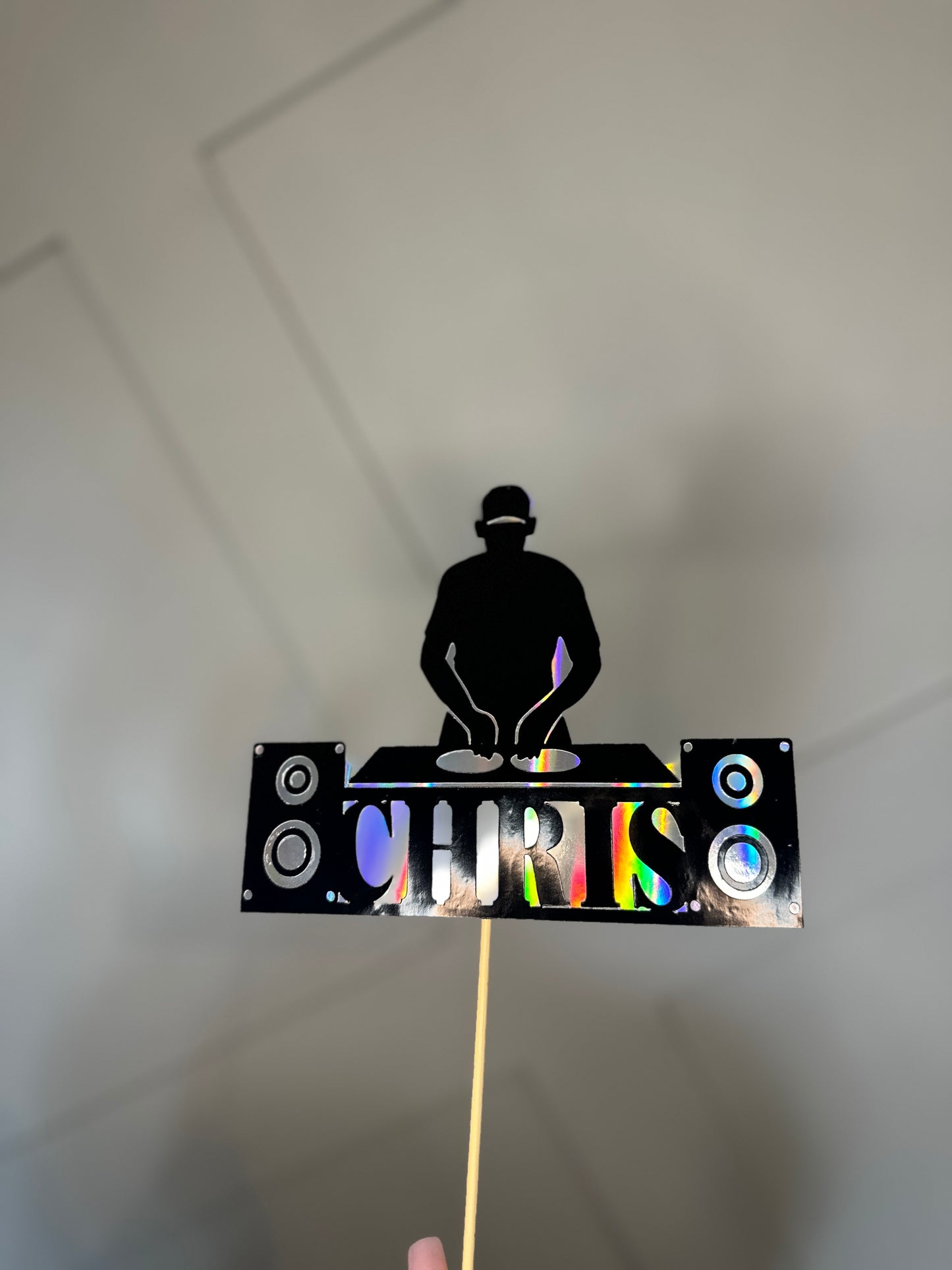 DJ Cake Topper