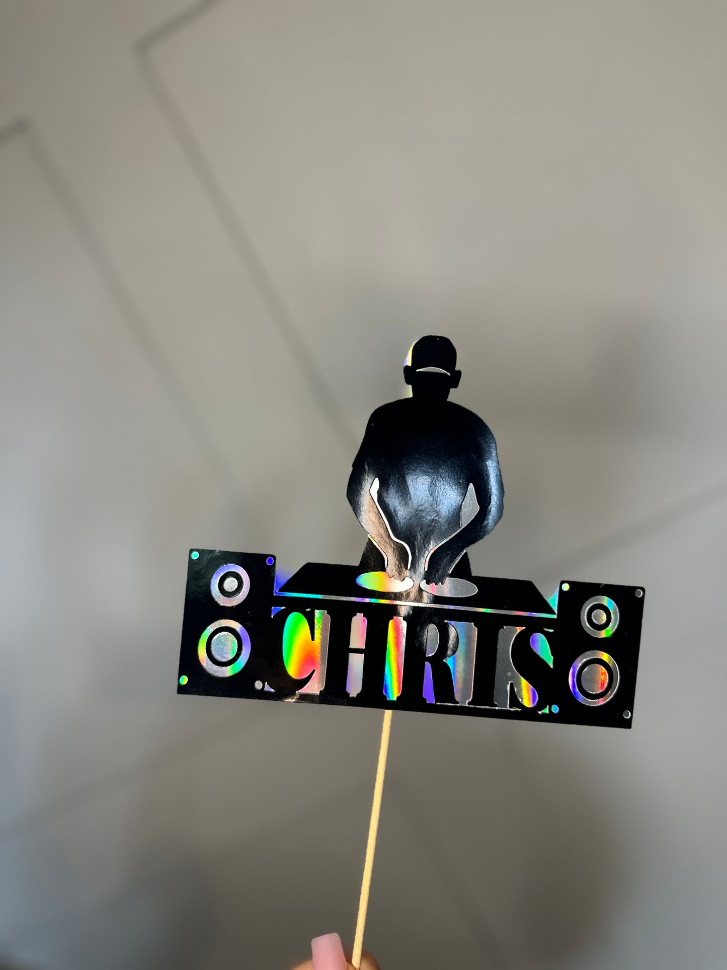 DJ Cake Topper