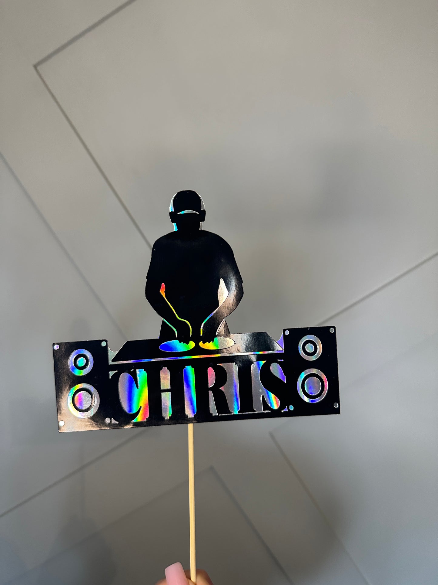 DJ Cake Topper