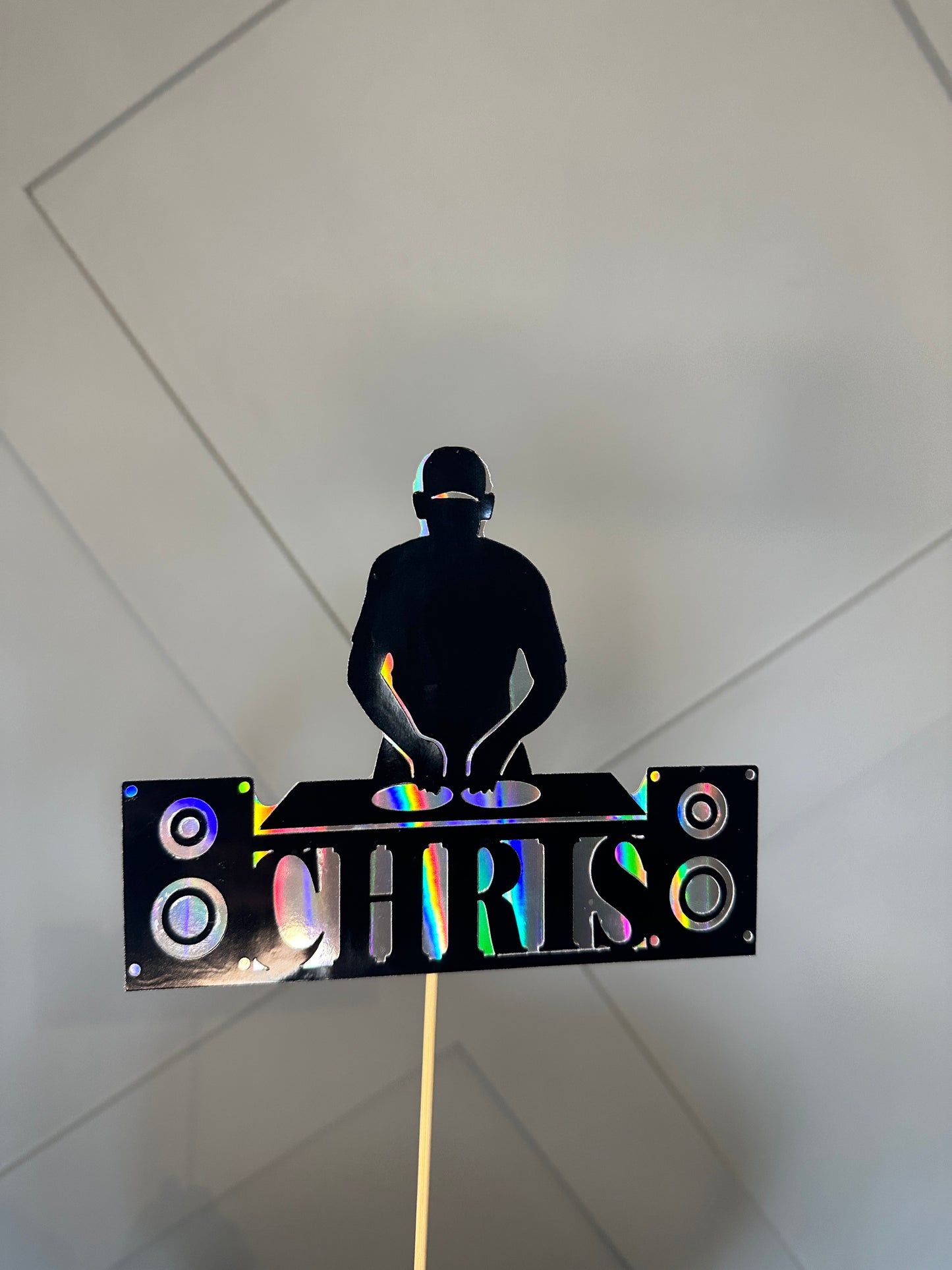 DJ Cake Topper