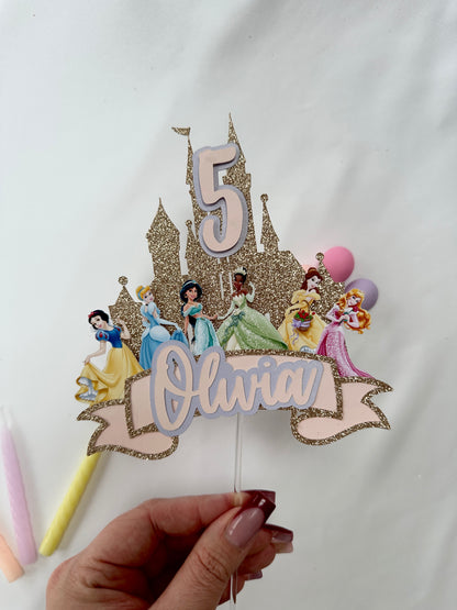 Princess Cake Topper