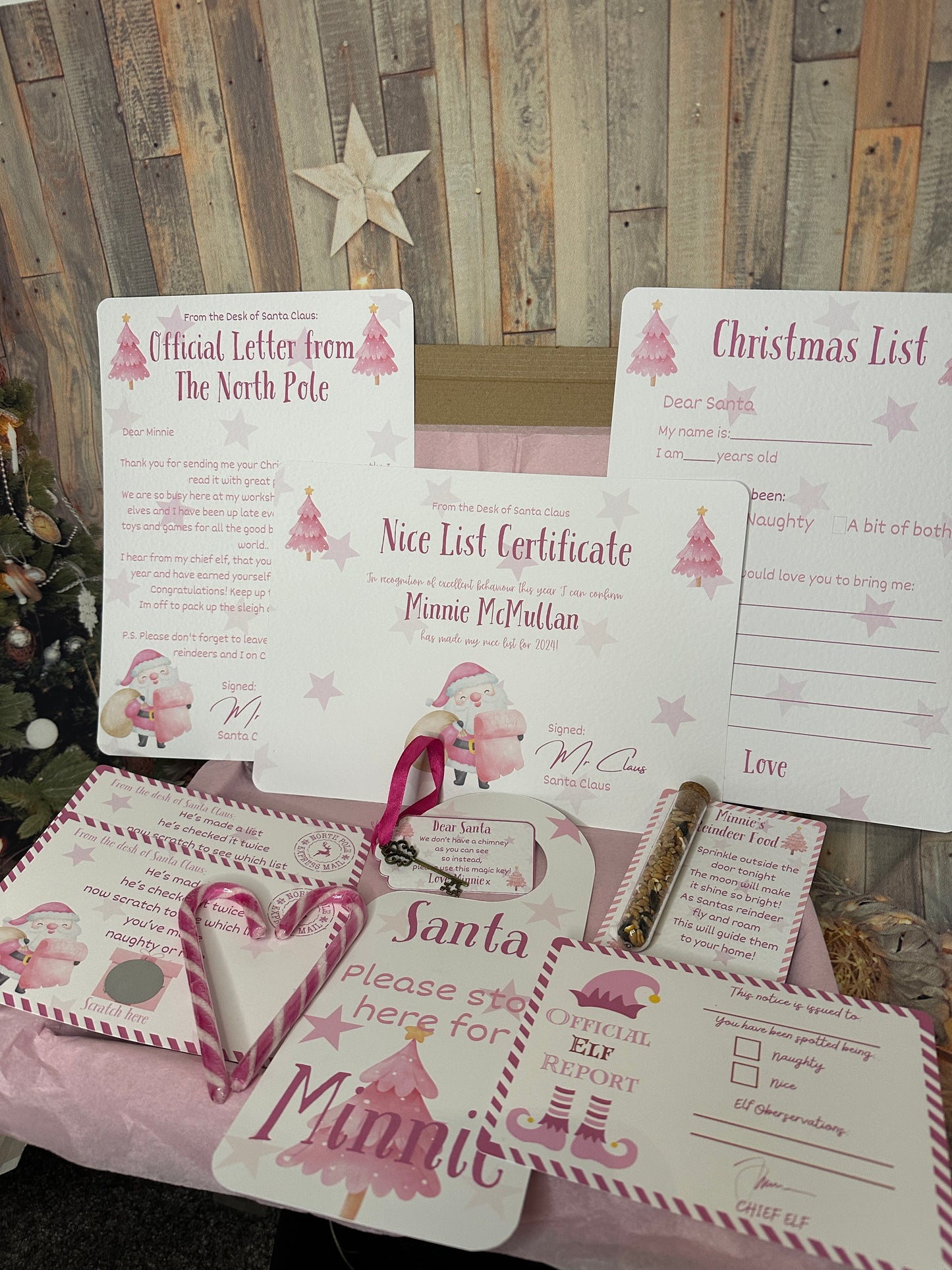 Pink Childrens Christmas Bundle