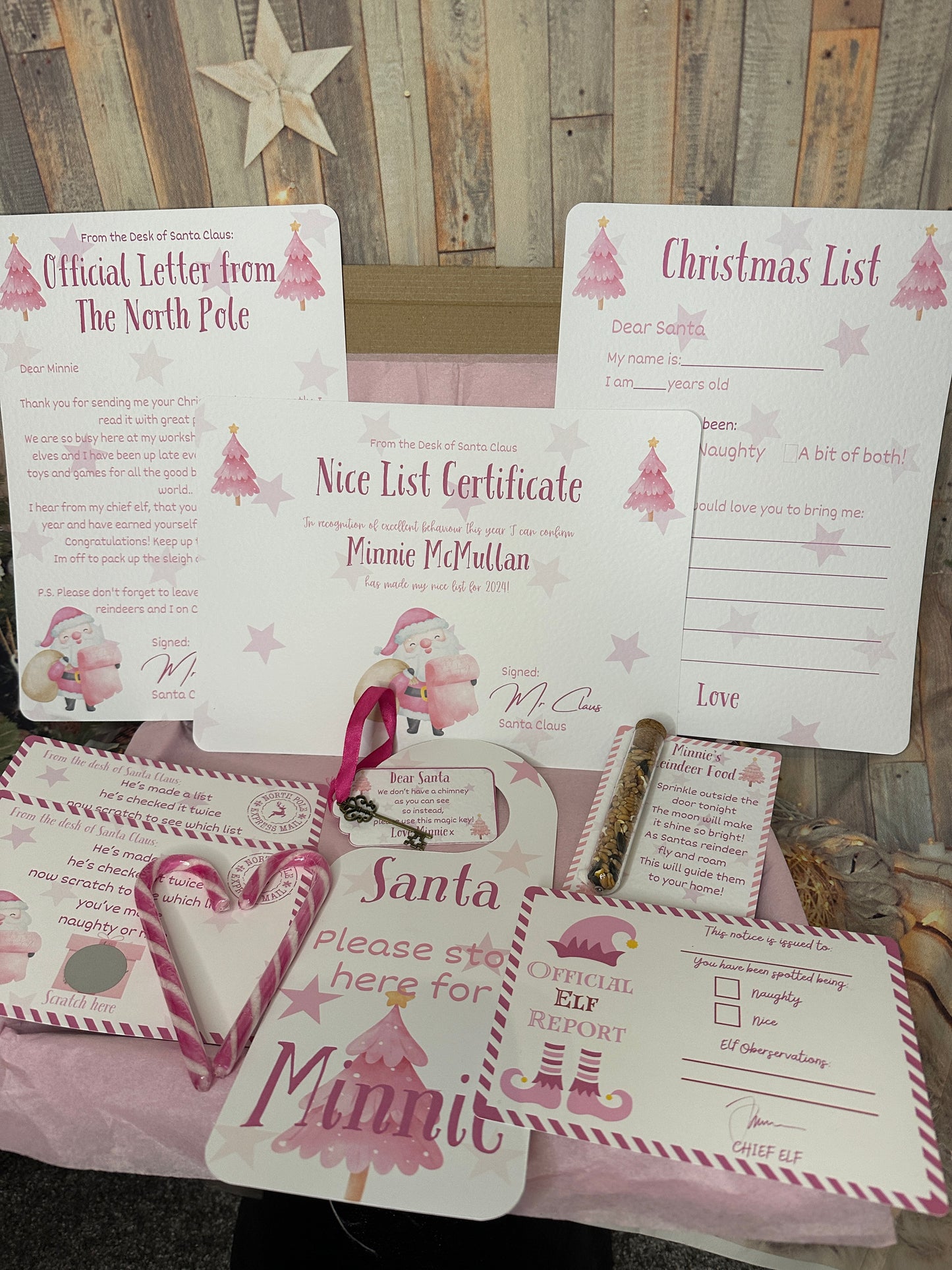 Pink Childrens Christmas Bundle