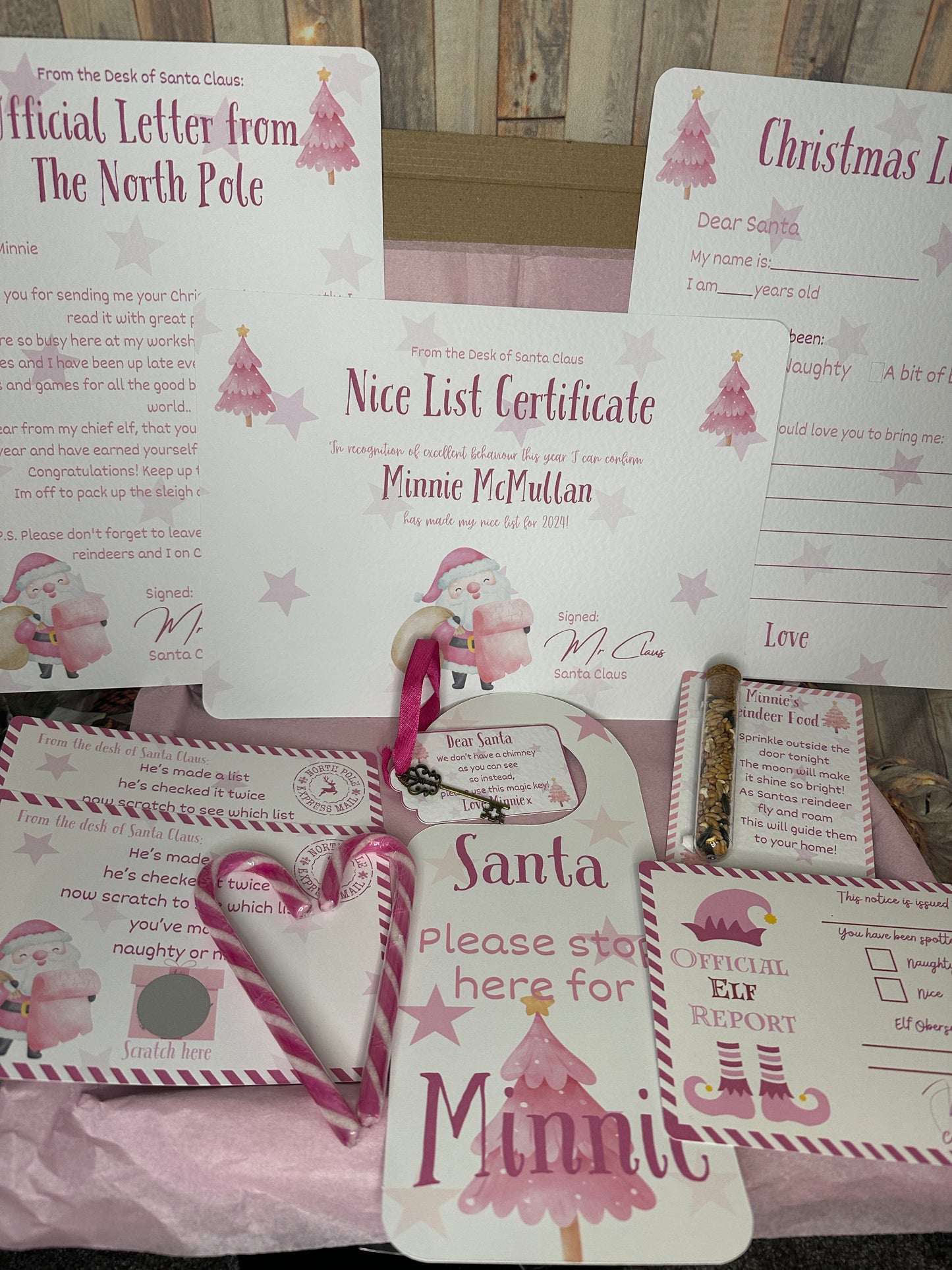 Pink Childrens Christmas Bundle