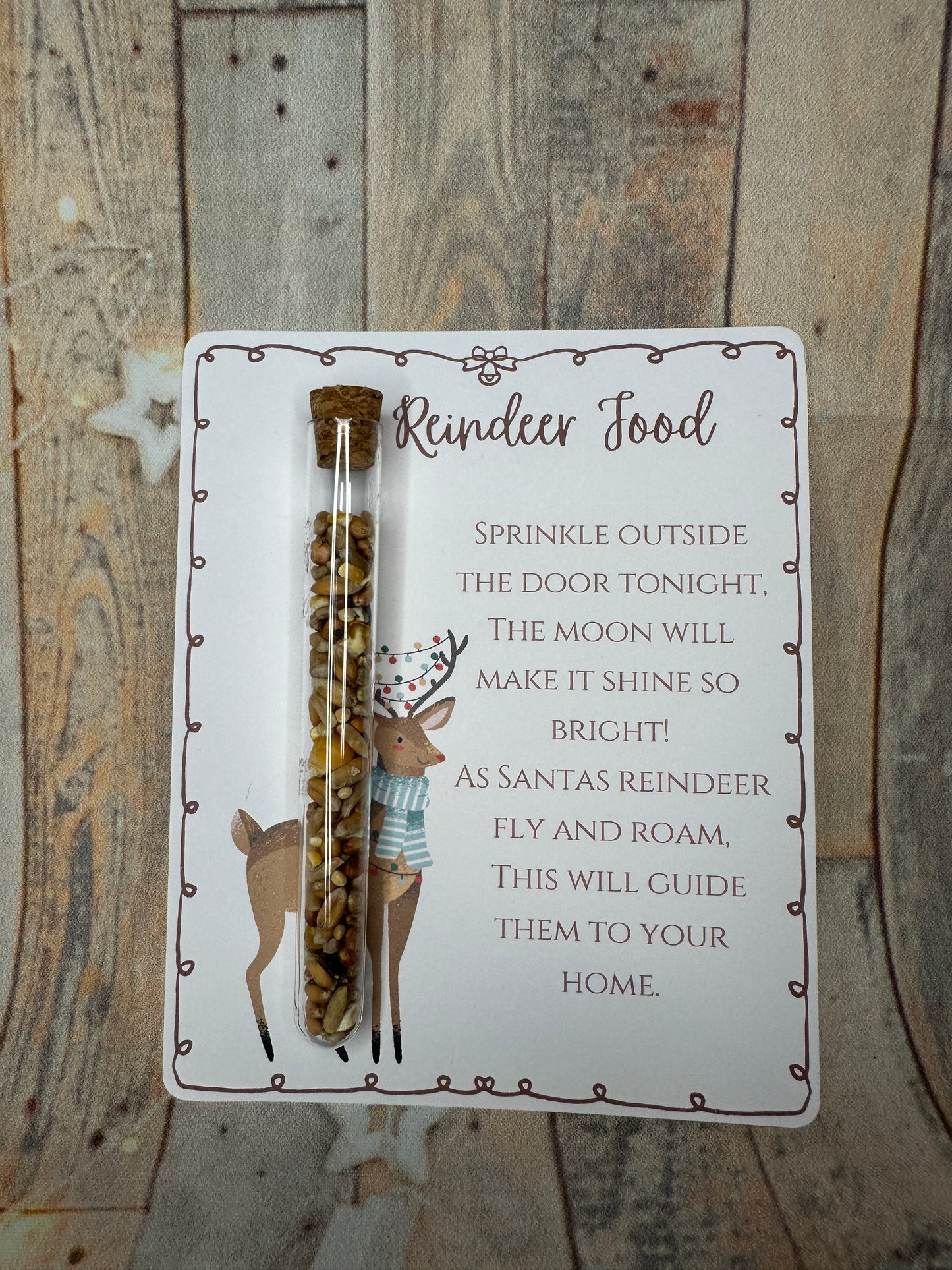 Reindeer Food- Reindeer Design