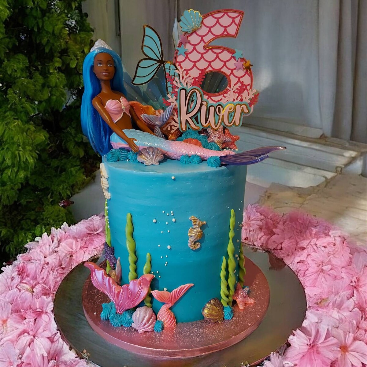 Mermaid Cake Topper