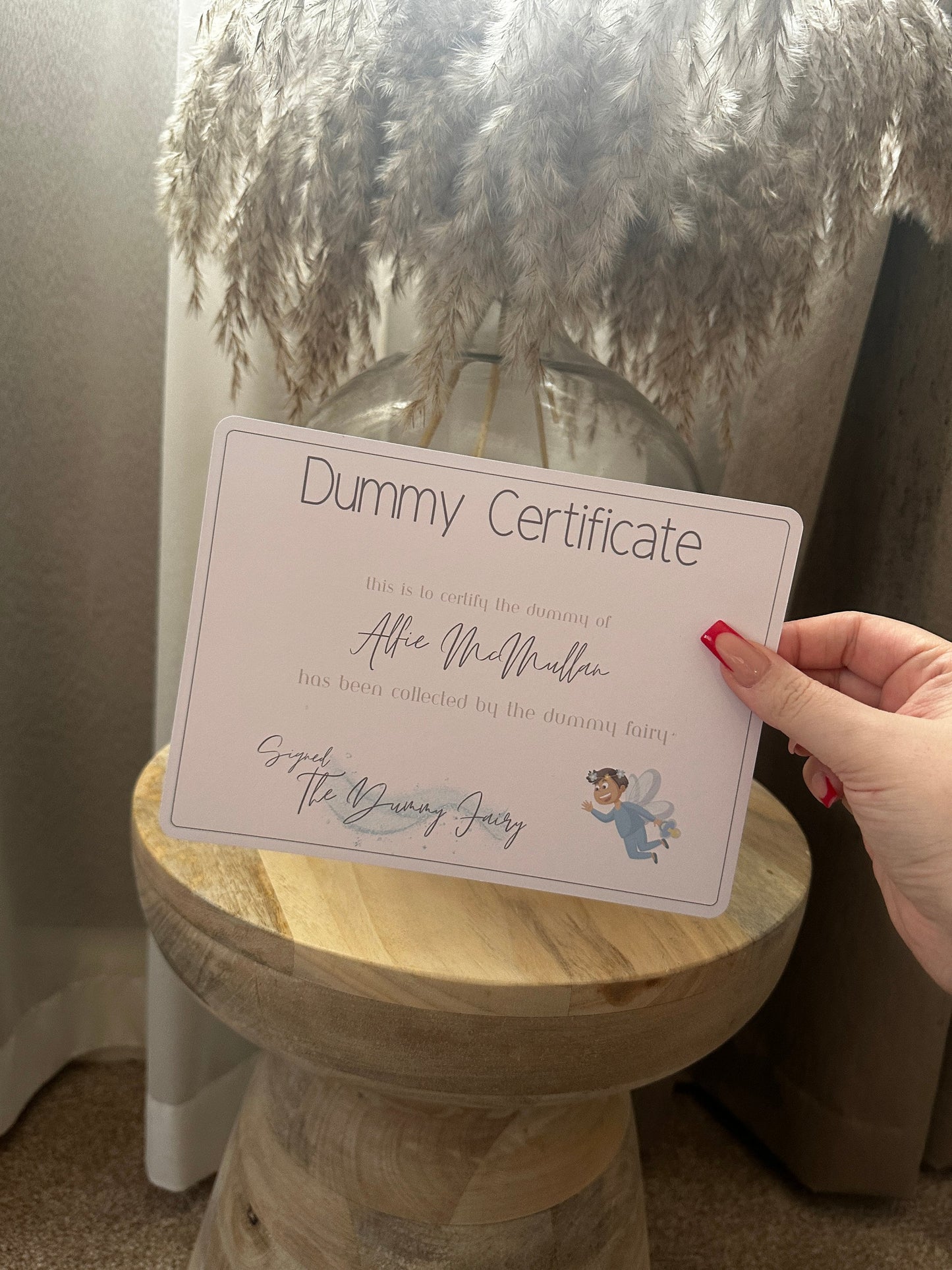 Personalised Dummy Certificate