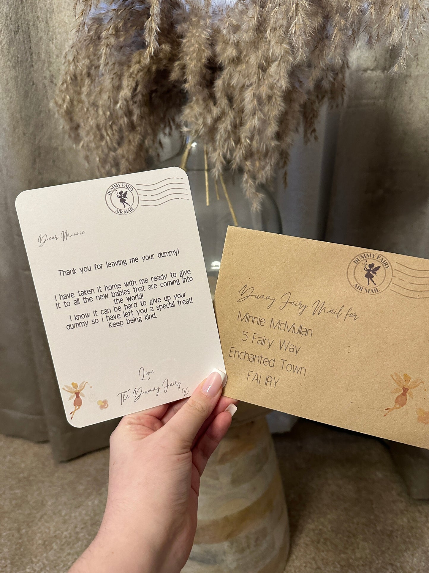 Dummy Fairy Letter with Envelope