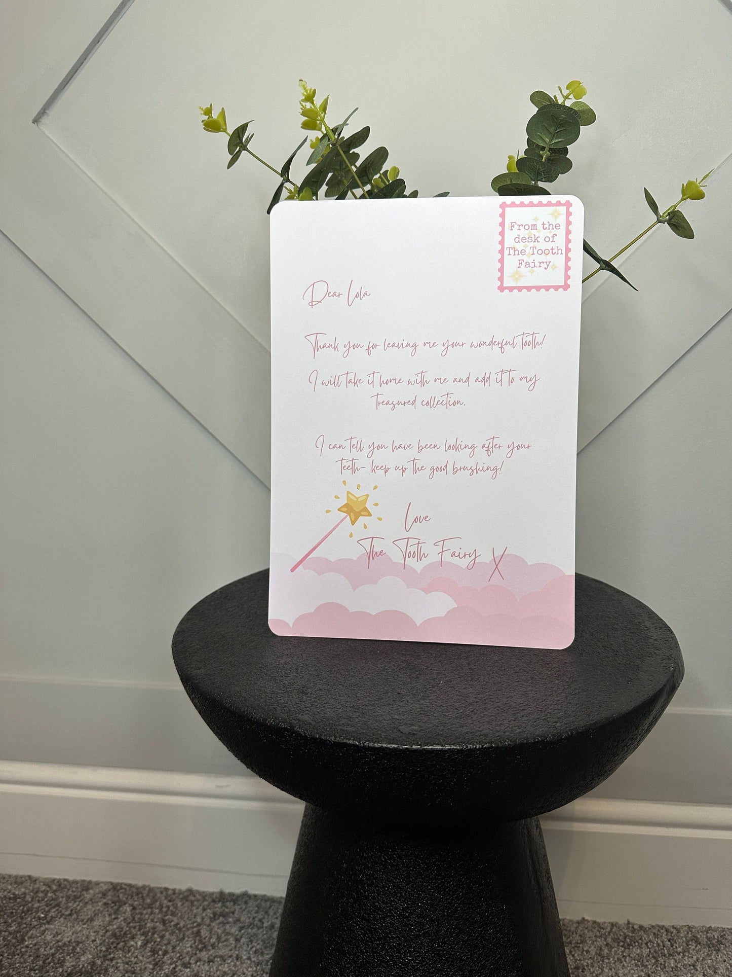 Personalised A4 Tooth Fairy Letter