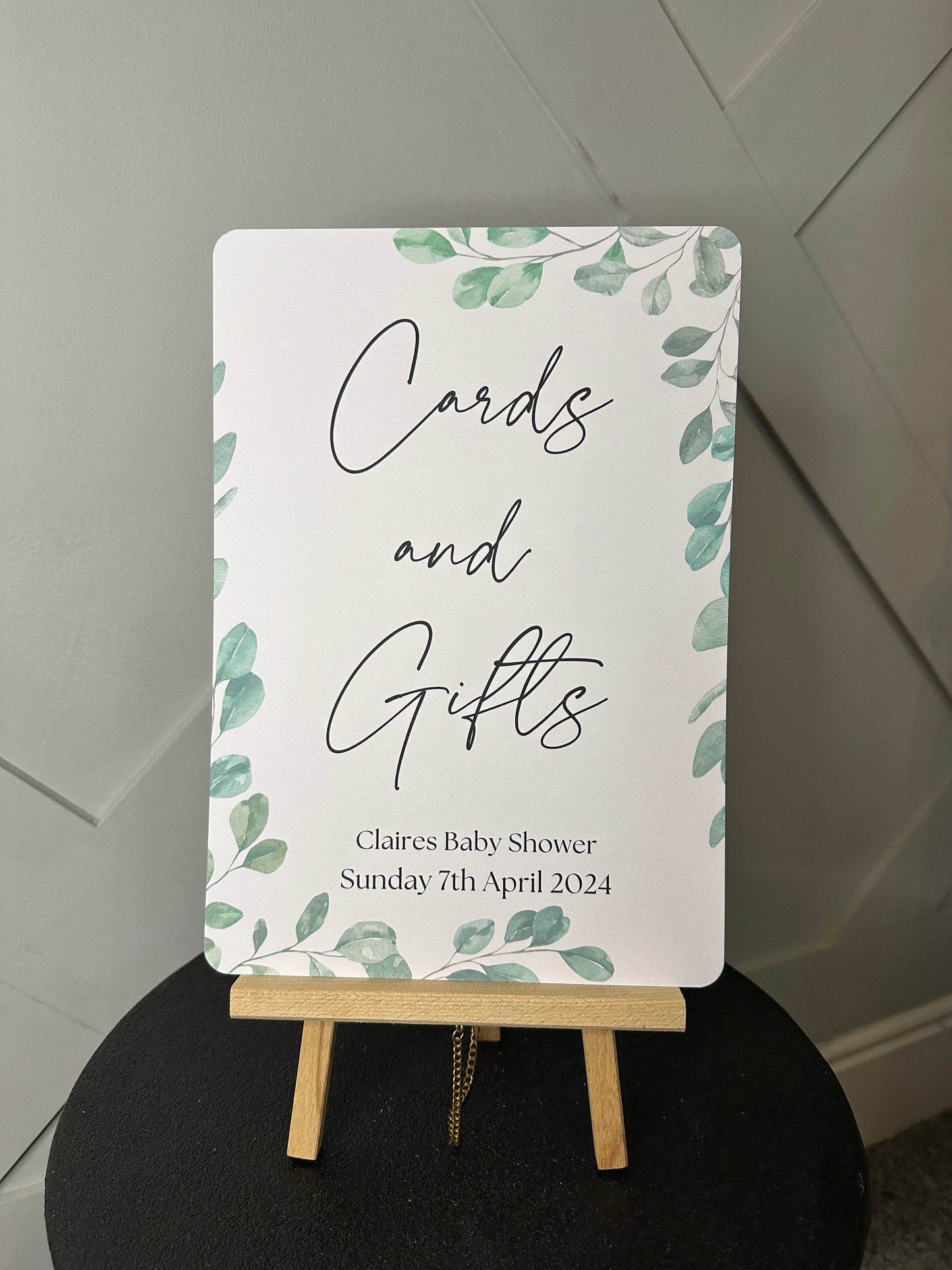 Eucalyptus Cards and Gifts Sign, A4 or 5x7 Sized